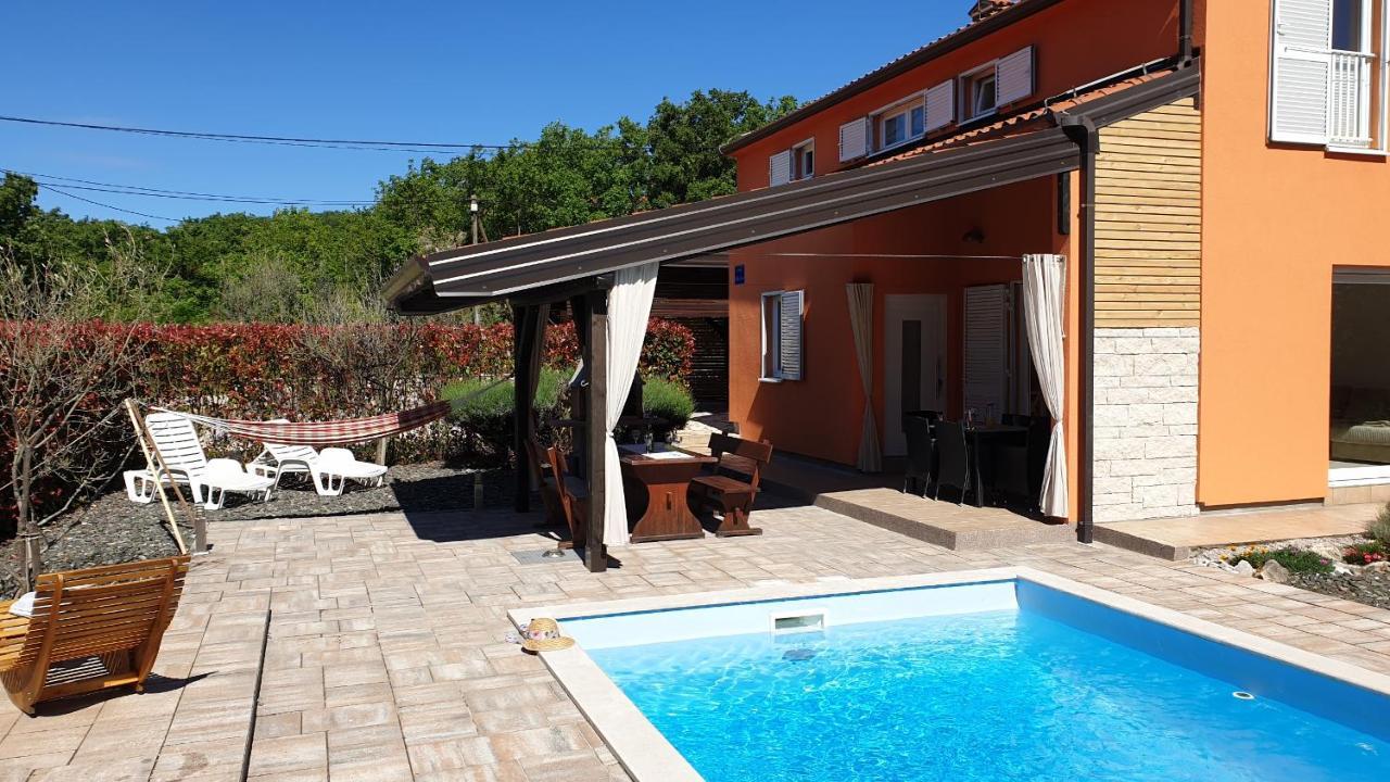 Villa Kras Rabac Labin Ripenda Pool Ripenda Kras Exterior photo